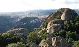 Nuoro e il Monte Ortobene